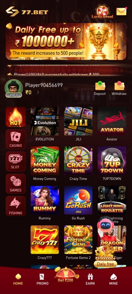 77BET APK Download
